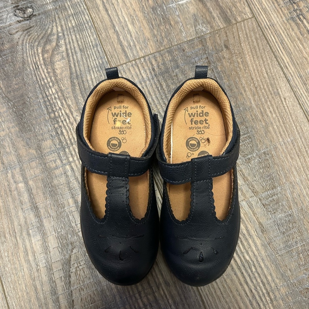 Kids Navy Blue Shoes